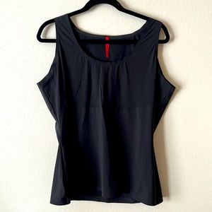 SPANX thinstincts tank black shape wear tank top 2X 2XL